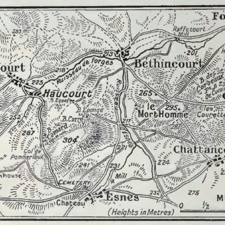 Seconda battaglia di Verdun, 1917. Area di Mort Homme e Quota 304  ©wikiwand.com.fr
