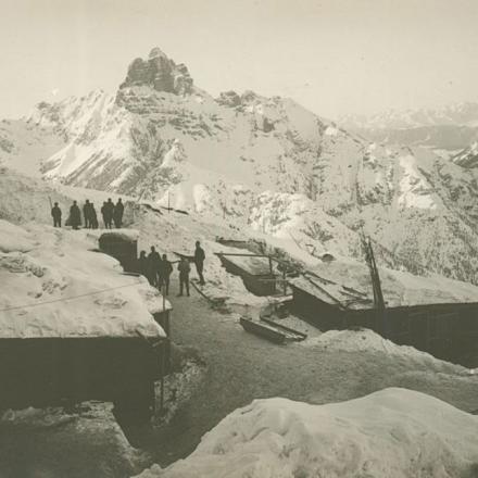 Postazione austriaca sul Monte Piano (Monte Piana)  © Wall Street International Magazine 