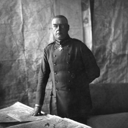 Il Generale Max Hoffman, rappresentante del quartier generale tedesco a Brest-Litovsk  © Bundesarchiv, Bild 146-2008-0278 / CC-BY-SA 3.0