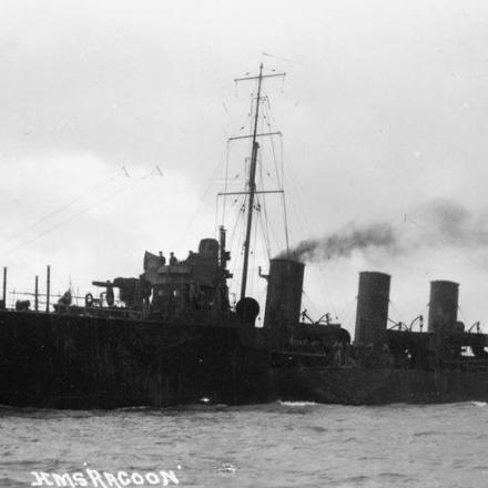 HMS Racoon, cacciatorpediniere di classe Beagle. © IWM Q 75065