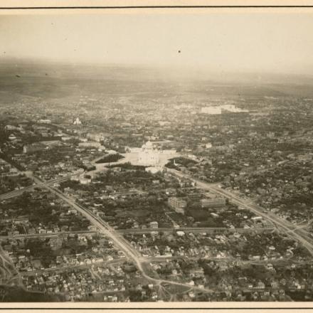Riprese di Novocherkassk da un aereo, 1918. © digitalcollections.smu.edu_id_465_rec_2