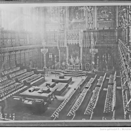 La Camera dei Lord © BNF Gallica - Agence Rol ark_12148_btv1b53076801x