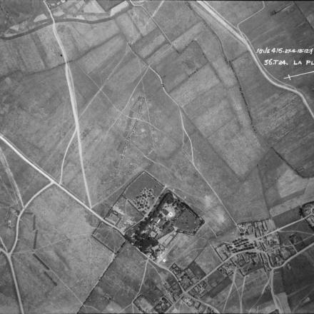 Ricognizione aerea nell'area di La Place il 27 giugno 1918 © IWM (BOX 314-416-18JE-36T-1918)