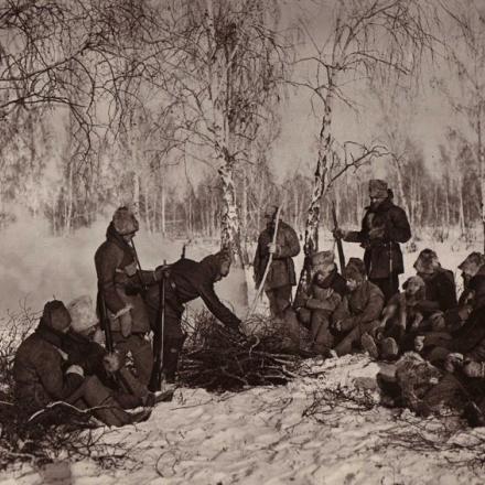 Pattuglia della Legione cecoslovacca in Russia durante la Prima Guerra Mondiale