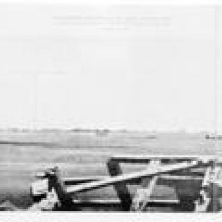 Paesaggio ad est di Villers-Bretonneux. La scena dell'attacco del corpo canadese e australiano, l'8 agosto 1918.
