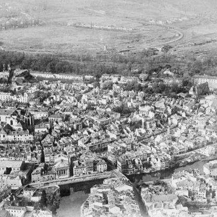 Veduta aerea di Verdun. © IWM (Q 49851)