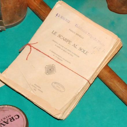 Particolare della vetrina della Mostra permanente della Grande Guerra sito in Borgo Valsugana (TN) - Di Alberini Fulvio