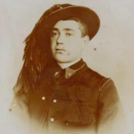 Il Bersagliere Giuseppe Garzoni. Fonte: L'Espresso 