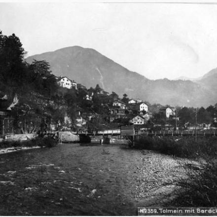 Vista di Tolmino - ©Copyright: Museo Civico del Risorgimento di Bologna