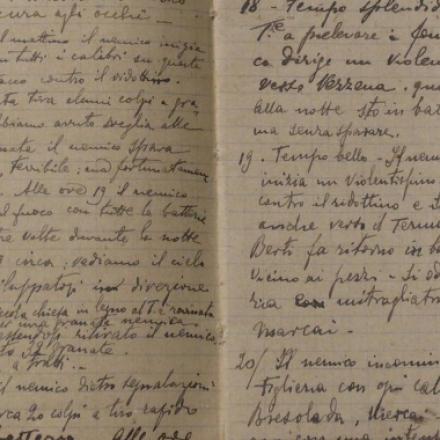 La testimonianza di Caterino Nazari. Fonte: Gruppo L'Espresso e Archivio diaristico nazionale di Pieve Santo Stefano