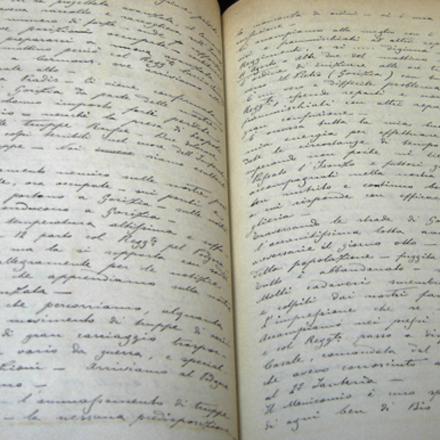 Diario di Bruno Palamenghi - Fonte: Gruppo L'Espresso e l'Archivio diaristico nazionale di Pieve Santo Stefano