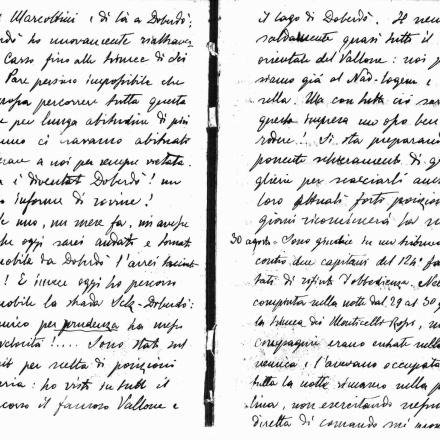 Diario di Pasquale Attilio Gagliani - Fonte: Gruppo L'Espresso e l'Archivio diaristico nazionale di Pieve Santo Stefano