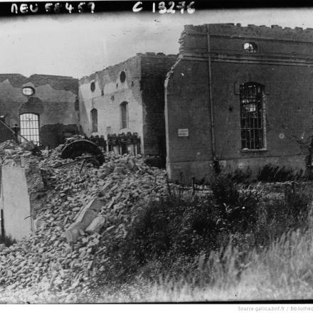 Rovine a Monfalcone - Fonte: Biblioteca Nazionale di Francia