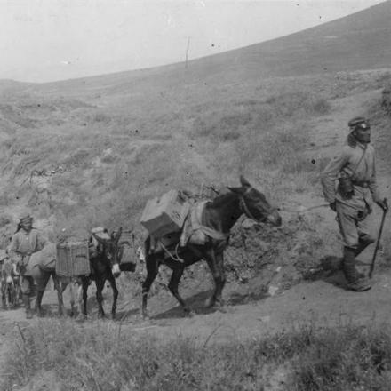 Truppe tedesche vicino Monastir - Fonte: © IWM (Q 86227)