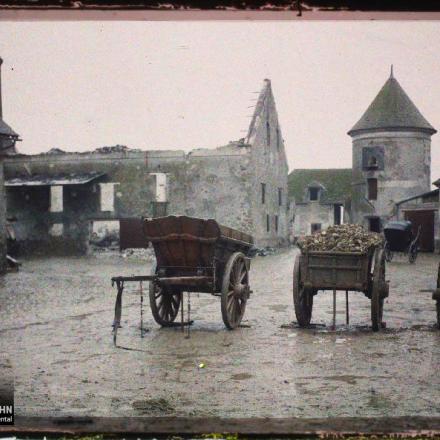 Neufmontiers, Francia, 28 dicembre 1914 - @Albert-Kahn Museum / Department of Hauts-de-Seine