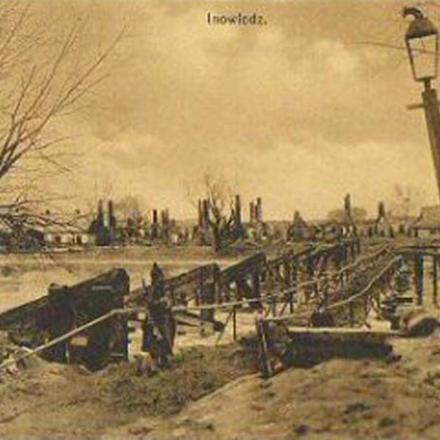 Ponte sul Plica distrutto dagli attacchi tedeschi