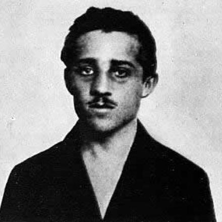 Lo studente bosniaco Gavrilo Princip. © Wikipedia  - Author unknown - public domain