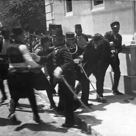 La cattura di Gavrilo Princip