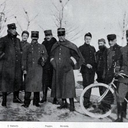 Volontari garibaldini nelle Argonne 