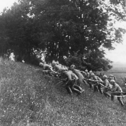 Truppe tedesche all'attacco nelle Argonne