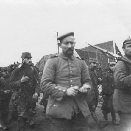 Soldati francesi priogionieri a Burnhaupt