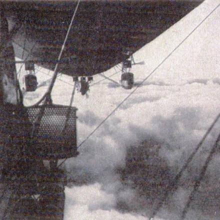 Veduta da uno Zeppelin