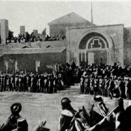 Un incontro di reclutamento a Jaffa