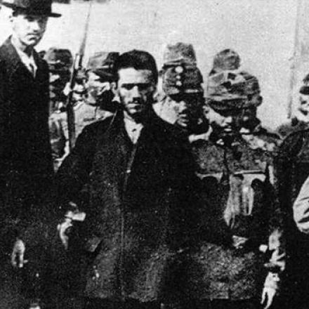 Gavrilo Princip portato a processo