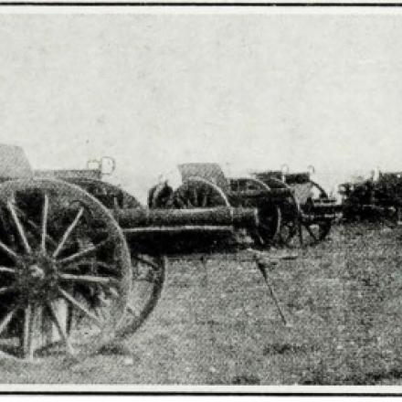 Artiglieria turca sul canale di Suez