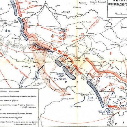 Operazione dei Carpazi sul fronte sudoccidentale nel febbraio 1915. © Wikipedia -  Andrey M. Zayonchkovsky  - public domain
