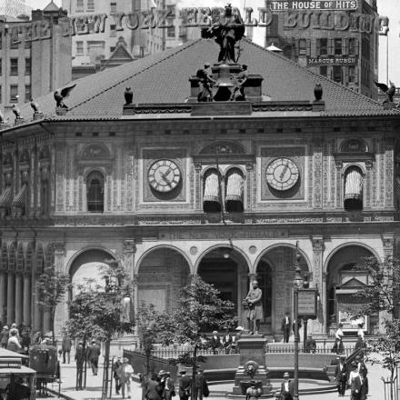 L'edificio del New York Herald. © Wikipedia - Author unknown - public domain