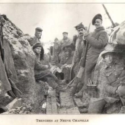 Trincee a Neuve-Chapelle