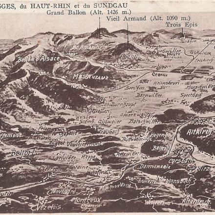 Campo di battaglia a Hartmannswillerkopf