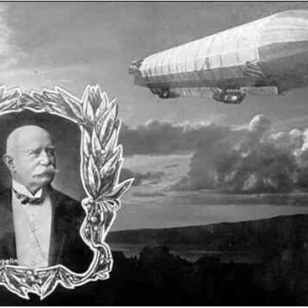 Count Ferdinand Zeppelin, inventore degli Zeppelin
