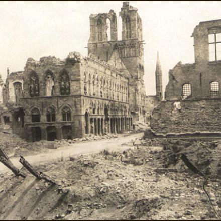 Ypres bombardata