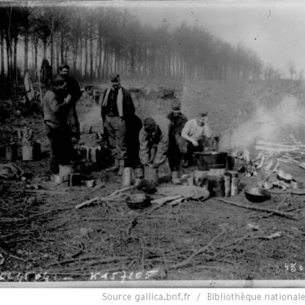 Cucina da campo a Notre-Dame-de-Lorette.