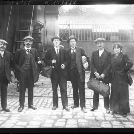 Parigi - 4 agosto 1914 - Gruppo di volontari