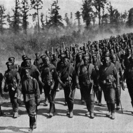 Truppe russe in Galizia