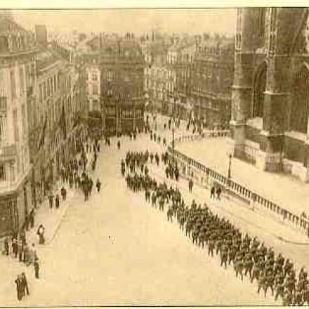 Truppe tedesche a Bruxelles