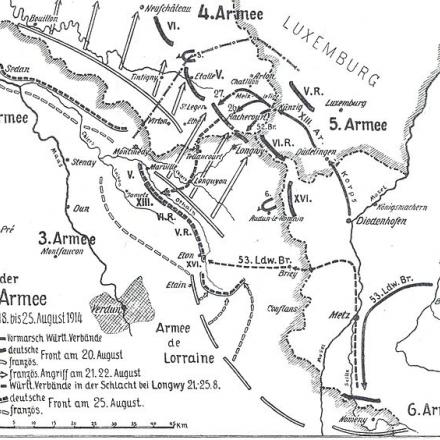 Il teatro di battaglia sulle Ardenne