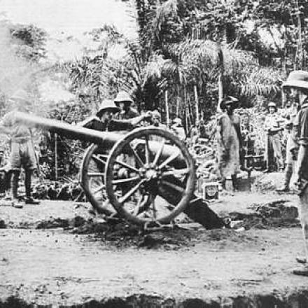 Artiglieria britannica in camerun