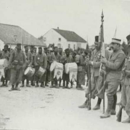 Banda musicale delle truppe marocchine sul fronte francesce