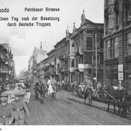 soldati tedeschi a Lodz