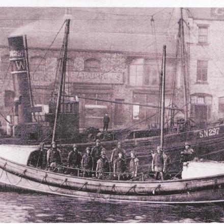 La scialuppa di salvataggio del Rohilla