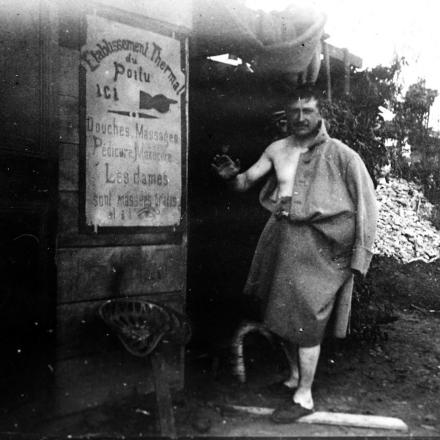 Fare la doccia in trincea