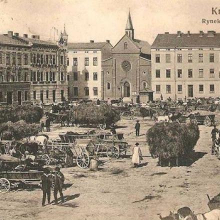 Antico mercato di Cracovia nel 1914