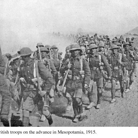 Truppe inglesi in Mesopotamia