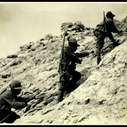 Tofana alpini in cordata 1915-1917 @MCRR