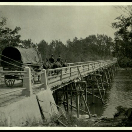 La passerella di Podgora sull'Isonzo, Museo Centrale del Risorgimento di Roma