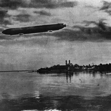 Raid di Zeppelin sull'Inghilterra. © RAFmuseum.org.uk